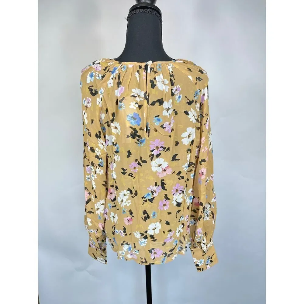 Sanctuary Women's Sheer‎ Floral Blouse Size Small